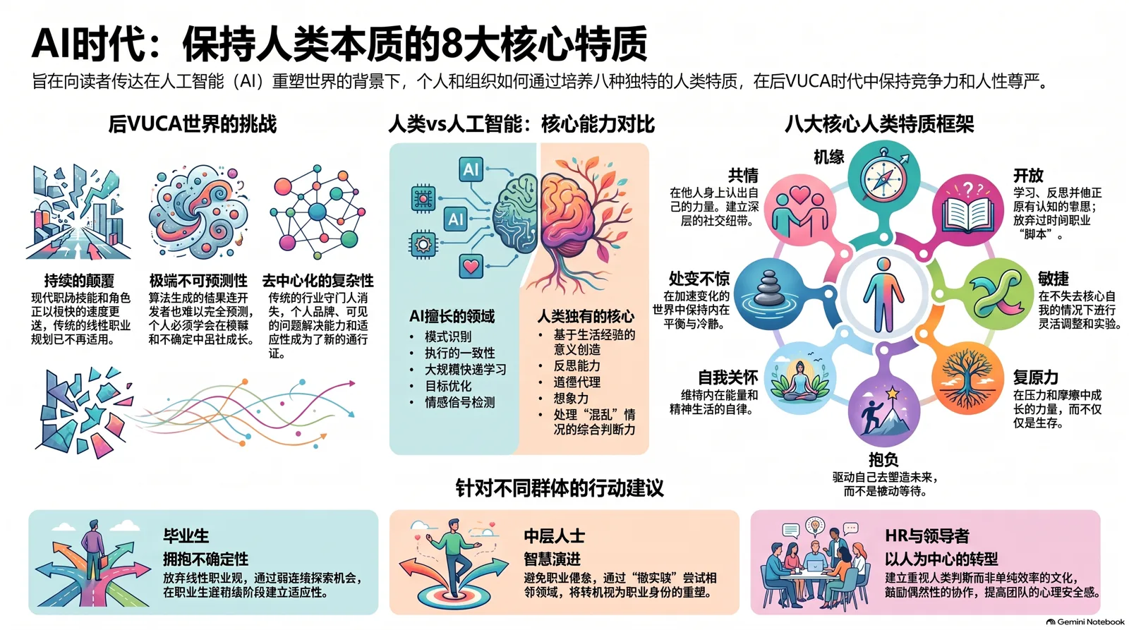AI 时代八大人类核心特质